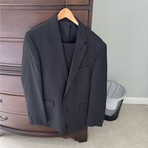Kenneth Cole Charcoal Men's Suit